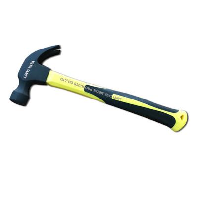 China American type claw hammer with fiberglass handle for sale