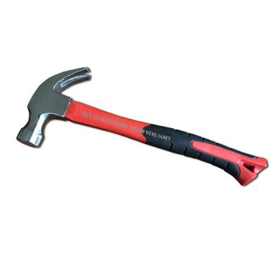 China American type claw hammer with fiberglass handle for sale