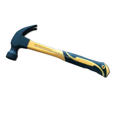 China American type claw hammer with fiberglass handle for sale