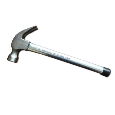 China American type claw hammer with steel tube handle for sale