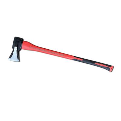 China Chopping axe with fiberglass handle for sale