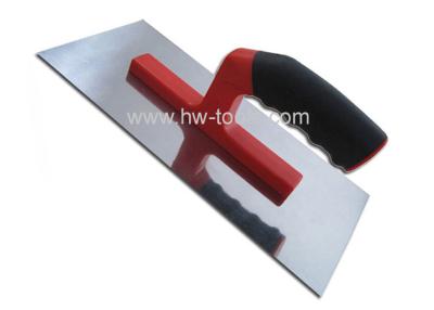 China plastering trowel with stainless steel blade palstic handle HW02242 for sale