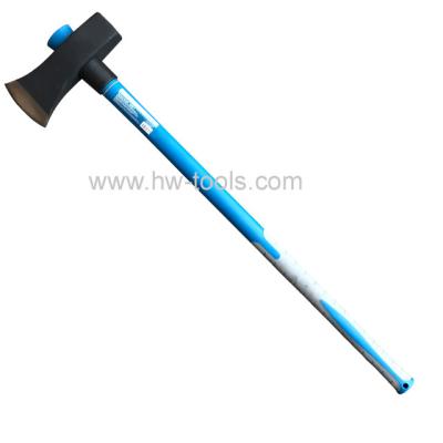 China block splitter axe Splitting mauls with fiberglass handle  HR2402 for sale