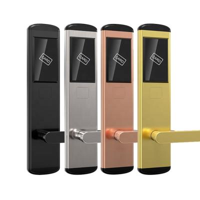 China Hot Sale Electronic Security Door TTlock APP Hotel Key Card Password Protected Special Locks For Rental Hotel Room for sale