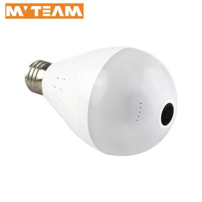 China HD 1.3MP Wifi Light Bulb Wireless Wifi Security Camera Camera VR Hidden Bulb With TF Card Slot for sale