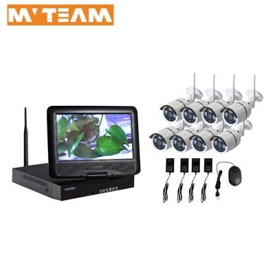 China Wholesale Best Price Security Package 4CH CCTV Outdoor Wireless Camera Kit System MVT-K04T for sale