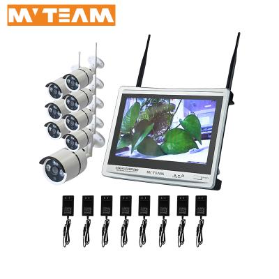 China 2017 New 12.5” CCTV Wireless Wifi Screen 8 Channel NVR Kits MVT-K08B for sale