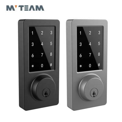 China Smart door lock cerradura de Digital APP electronic close door lock end password deadbolt door lock smart automatic open ttlock for sale