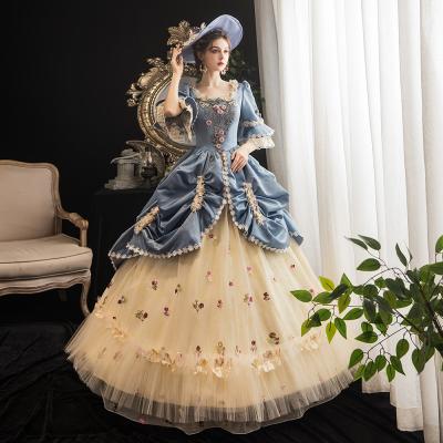 China Historical Victorian Renaissance Court Era Costume Dress 18th Century Baroque Rococo High End Breathable Marie Antoinette Ball Gowns for sale