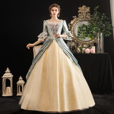 China Vintage Renaissance Ball Gown Breathable 18th Century Dress Baroque Rococo Marie Antoinette Ball Dresses Historical Period for sale