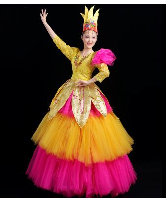 China Carnival Opera Circus Cabaret Costume Dresses Performance Wear Costume for sale