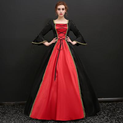 China Breathable Halloween Cosplay Dresses Masquerade Ball Gowns Venice Baroque Rococo 18th Century Victorian Ball Gown for sale