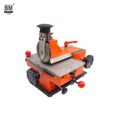 China Factory Semi Automatic Metal Embossing Machine , Manual Plate Marking Machine for sale