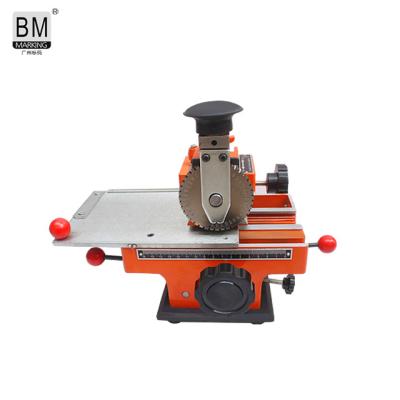 China Factory manual nameplate embossing machine, semi automatic metal plate embosser for sale