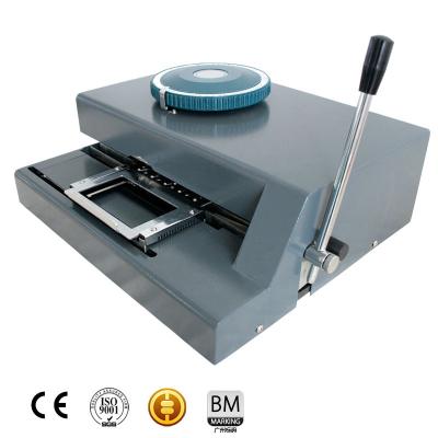 China Card Printer Hot Sale Stainless Steel Dog Tag Embossing Machine, Manual Dog Tag Embossing Machine for sale