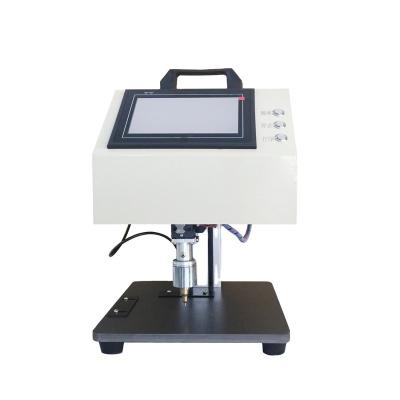 China Metal Dot Peen Nameplate Marking Machine Electric, Portable Pneumatic Engraving Spotting Machine for sale