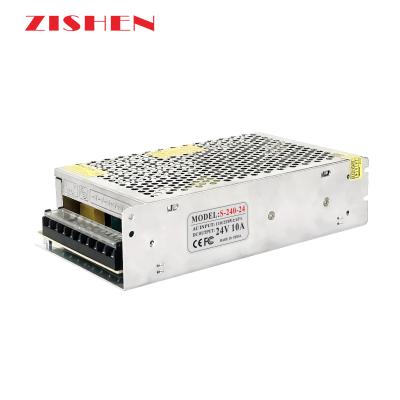 China CCTV Camera LEDs/3D Printer 240W 24V 10A Switching Power Supply For LED CCTV 110v/220v AC To Switching Power Supply from DC 24v for sale