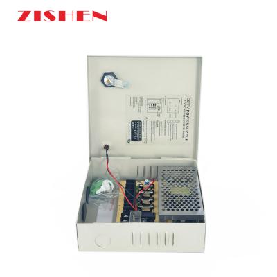 China 12V 5A 60W 4CH CCTV Power Supply Box FO CCTV Camera Led Switch Power Supply S4CH-60-12 for sale