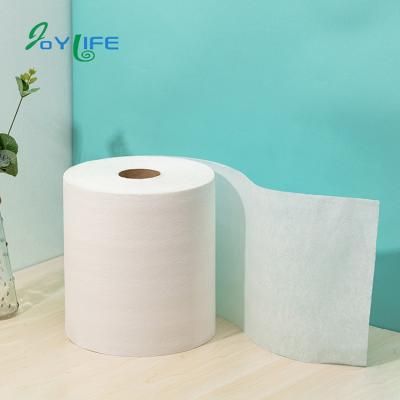 China High quality home office public places and affordable soft biodegradable white silky smooth toilet paper kitchen roll paper towel for sale