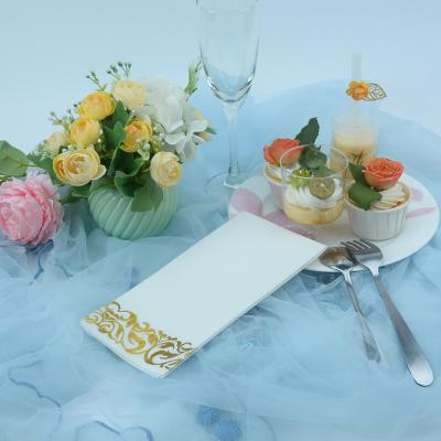 China Printed custom logo household wood pulp table napkin wedding napkin wedding napkin paper napkins blank cheap sanitary disposable napkins for sale