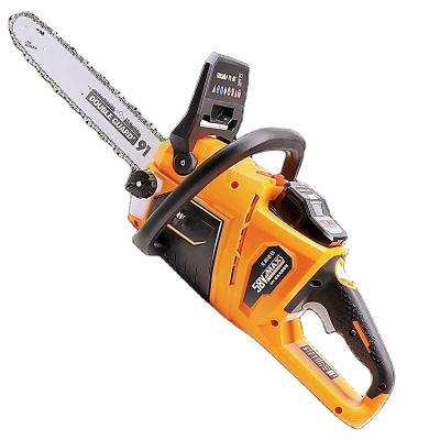 China 2-Stroke 58V Rechargeable Log Saw Portable High Power Lithium Cordless Charging Electric Chainsaw for sale