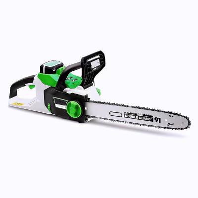 China Wood Saw FAST TO SHIP In Stock Electric Cordless Chainsaw 40V Battery Power Rechargeable Chainsaw for sale