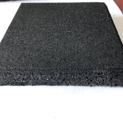 China Modern 25mm All Weight Free Mat Rubber Tiles Gymnasium Flooring Black Or Customization Area for sale