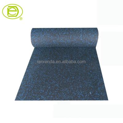 China Recycled Rubber Granules 10mm High Quality EPDM Rolls Shockproof Rubber for sale