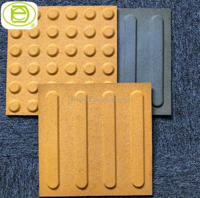 China Various traditional shape rubber blind floor used in road for sale