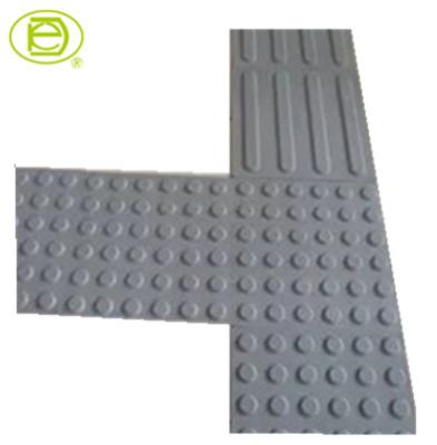 China Recycled Rubber Granules Rubber Blind Tracks Tactile Bricks With Cheap Price for sale