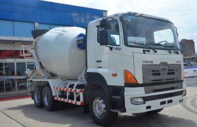 China Euro III Refurbished Concrete Mixer Trucks Zoomlion Mixer Truck 10m3 With HINO 700 Chassis for sale