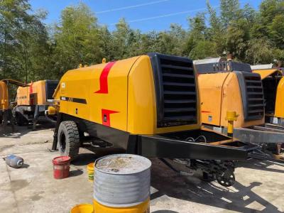 China Refurbished Diesel Used Concrete Trailer Pump HBT6016-C5D 6860 Kg for sale