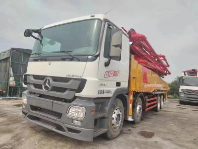 China 52m SANY Refurbished Concrete Pump Truck 5 Axles High Refurbishment Standard for sale