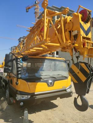 China 206/2200kw Refurbished Truck Mounted Crane 25 ton 8m Jib Length for sale