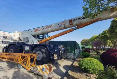 China 41m Zoomlion Rough Terrain Mobile Crane RT75 U Shaped Boom for sale