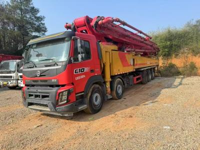 China 66 Capacity Concrete Pump Truck for Large-Scale and Heavy-Duty Construction 16600*2550*4000mm for sale