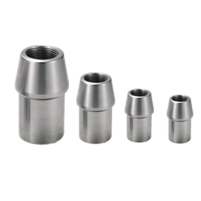 China Car Suspension Right Hand Weld-in Threaded Custom Bung Stainless Steel Bung for sale