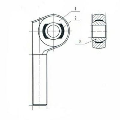 China Car Suspension XM10 XM12 XM14 XM16 Chromoly Heim Ball Joint Rod Ends Bearing Rose Joint for sale