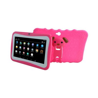 China APK install 7 inch 4.4 quad core tablet pc A33 android pc 8g wifi for kids with case for sale