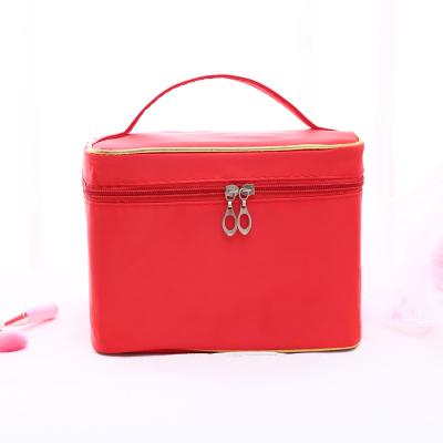 China Portable Multifunctional Preppy and Delicate Style Waterproof Embroidered Square Bag for sale