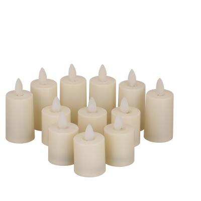 China High Quality Flameless 3D Birthday Candle Battery Lighting Paraffin Wax Dangle LED Candle For Home Decoration Lights for sale