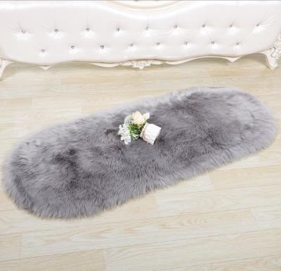 China Washable Washable Nordic Plush Carpet Long Hair Bedside Mat Carpet Carpet Living Room Bedroom Silk Hair Thickened Tea Table Can Be Customized for sale