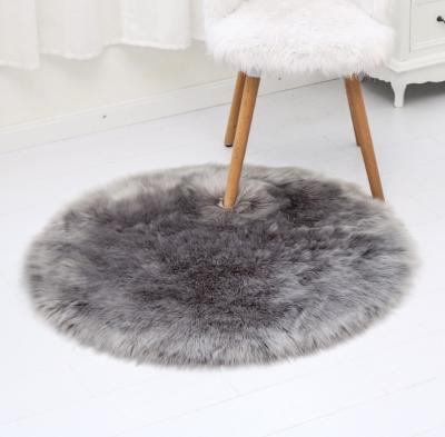 China Washable Washable Nordic Plush Carpet Long Hair Bedside Mat Carpet Carpet Living Room Bedroom Silk Hair Thickened Tea Table Can Be Customized for sale