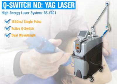 China Máquina de c4q conmutado potente del laser del ND YAG Pico para la pigmentación con el tratamiento 1064 del laser en venta