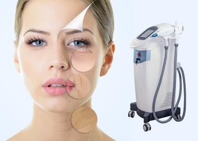 China 1064nm 532nm IPL Laser Hair Removal Machine For Dark Skin / Upper Lip / Bikini Area for sale