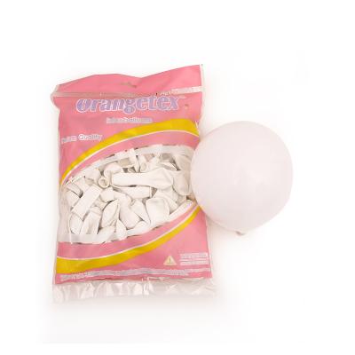 China Party decoration balloons new factory fashion party decoration balloons 10inch 2.2g white latex balloons wholesale for sale