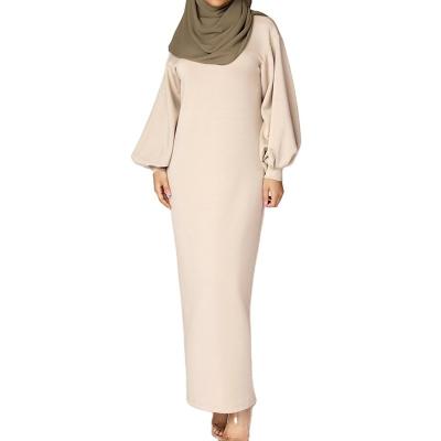 China Professional Design Anti-Static Autumn Casual Breathable Dress For Long Sleeve Muslim Women for sale