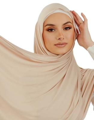 China Hot Selling Luxury Premium High Quality Muslim Muslim Scarf American European Fashion Cotton Hijab Tank Top With Folded Edge Finish for sale