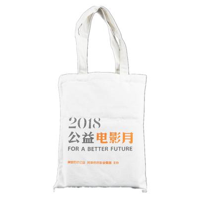 China Handled Cotton Bag For movie festval Shopping Eco-Friendly Natural Cotton handmade fashion bags for sale