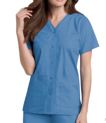 China Wholesale Medical Hospital High Quality Antimicrobial Cotton Unisex Hospital Scrubs Nurse Uniform for sale